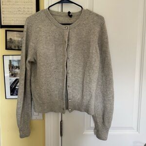 J.Crew Cardigan with Jewel Buttons